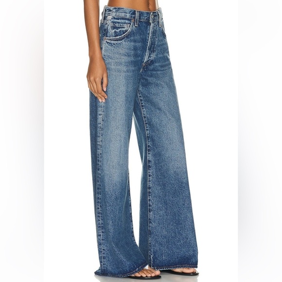Citizens of Humanity Beverly Slouch Boot Jeans Corsage Wide Leg Denim Women’s 25 - Picture 1 of 15